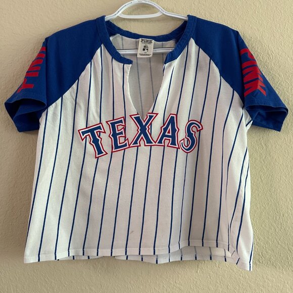 Lot of 3 Texas Themed Women's T shirts Longhorns Rangers Deep Ellum M/L - Picture 6 of 11